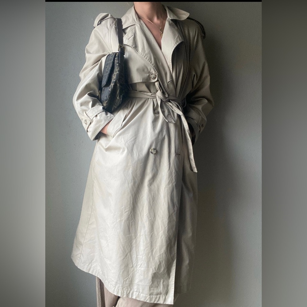 vintage London Fog trench Coat